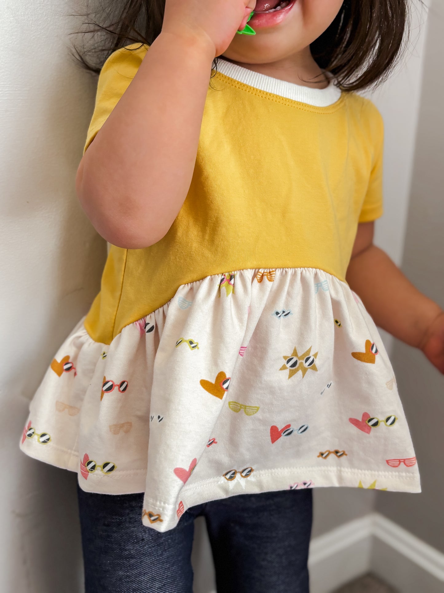 Breezy tee and tunic