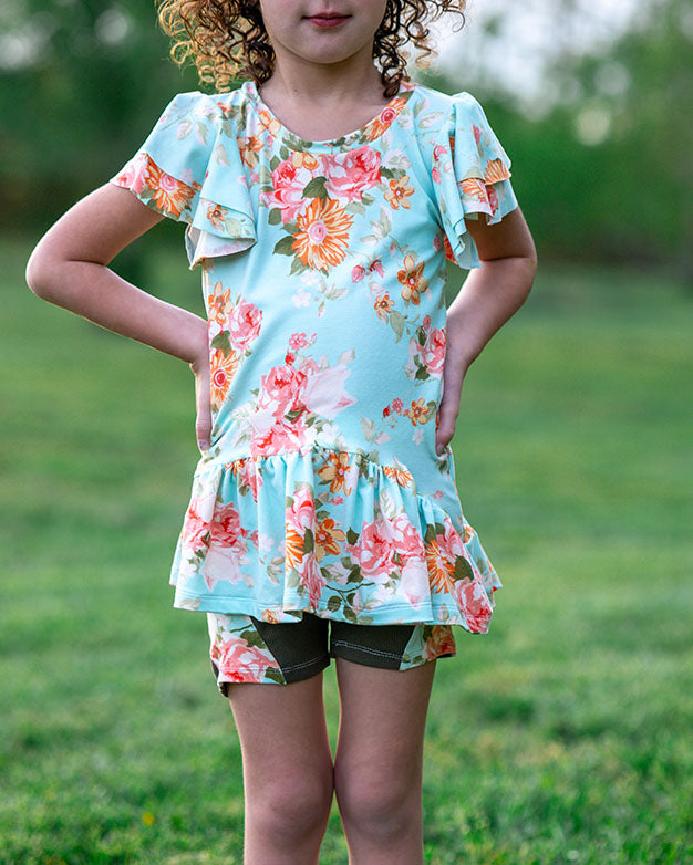 Breezy tee and tunic