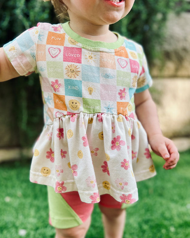Breezy tee and tunic