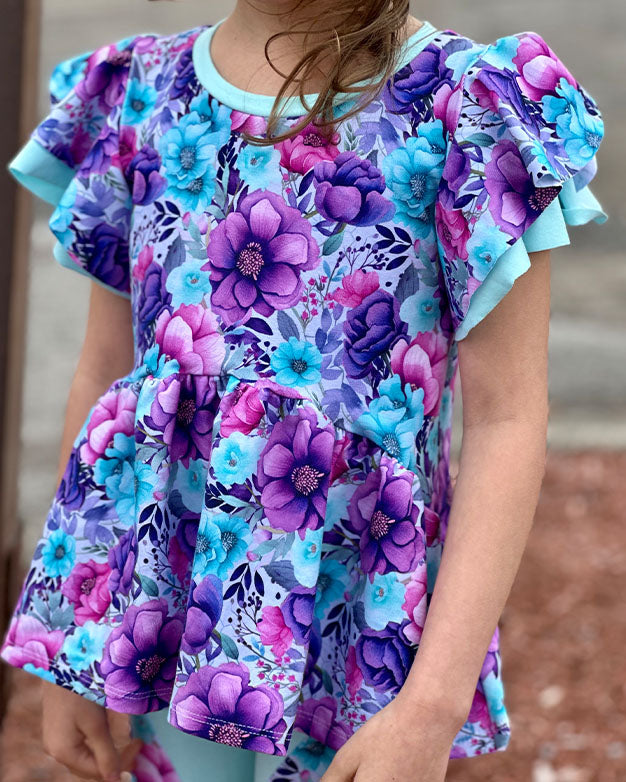 Breezy tee and tunic