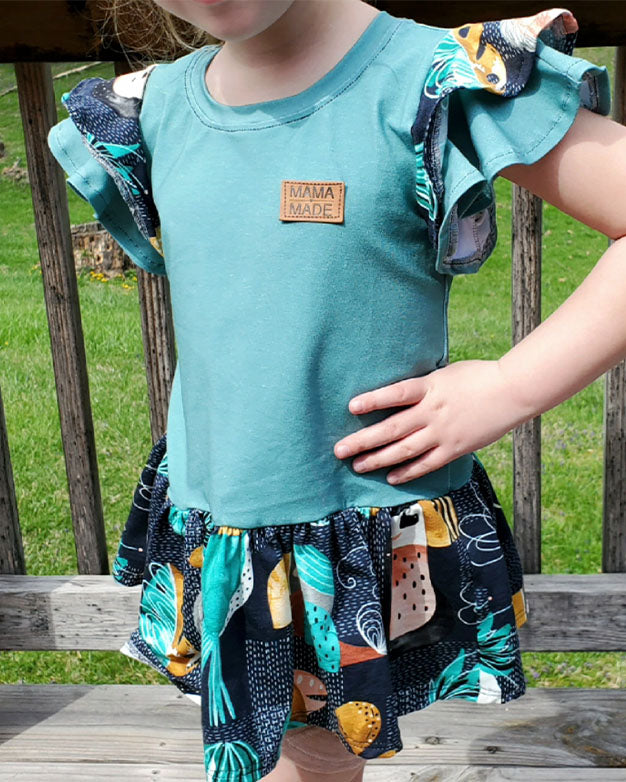 Breezy tee and tunic