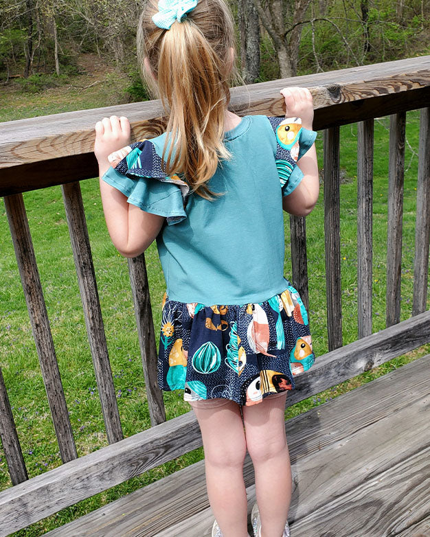 Breezy tee and tunic