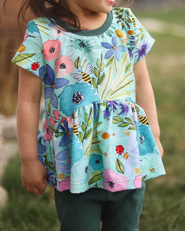 Breezy tee and tunic