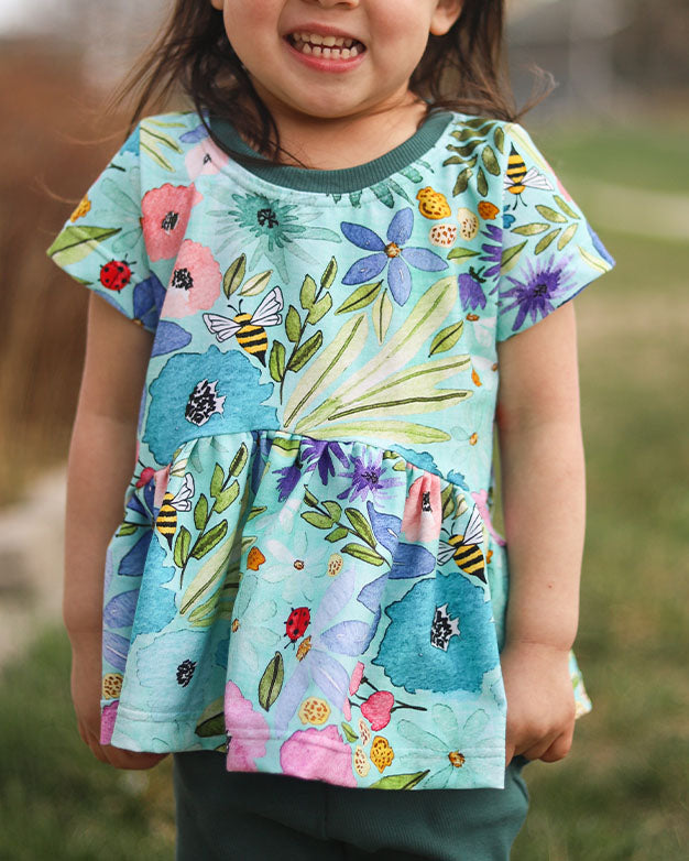 Breezy tee and tunic