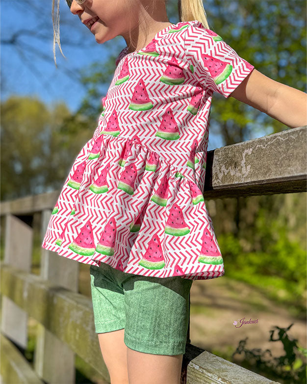 Breezy tee and tunic