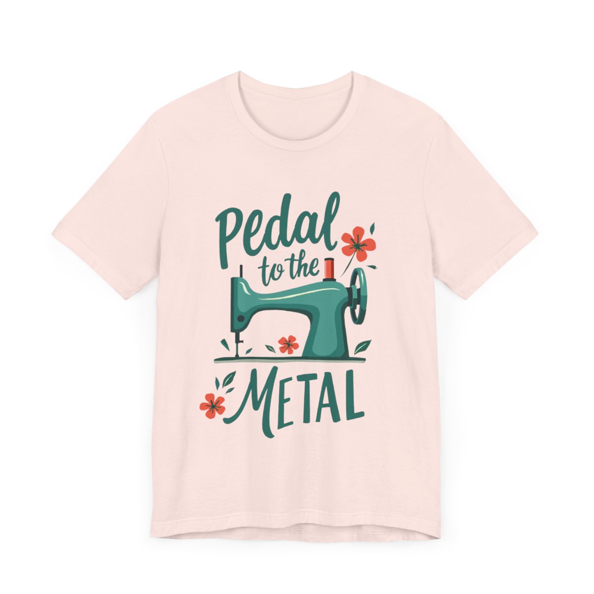 T-Shirt Pedal to the Metal - Unisex Bella+Canvas Cotton Jersey