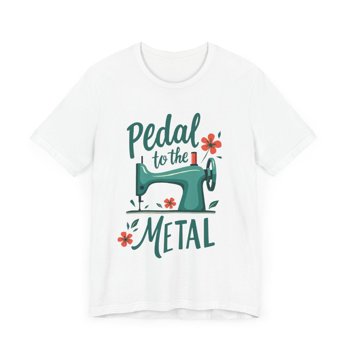 T-Shirt Pedal to the Metal - Unisex Bella+Canvas Cotton Jersey